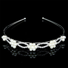 Load image into Gallery viewer, AINAMEISI Princess Crystal Tiaras and Crowns Headband Kid Girls Love Bridal Prom Crown Wedding Party Accessiories Hair Jewelry